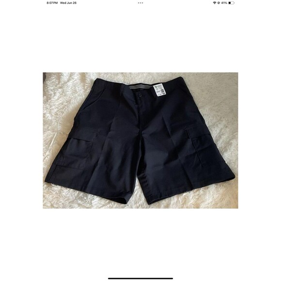 Horace Small Cargo Shorts Mens Size XL Black Uniform/Police/Security NEW - Picture 2 of 8